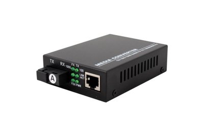 Медіаконвектор (1550TX&1310RX, 10/100/1000, 20км SC) (TelStream MC-218/520SC) TelStream MC-218/520SC фото