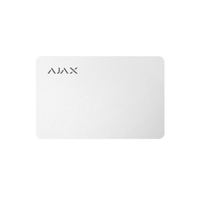 Безконтактна картка Ajax Pass, 3 шт. (White) 23496 фото