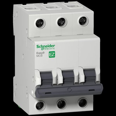 Автоматический выключатель (Schneider Electric EZ9F34340 Easy9, 3p, 40A C) Schneider Electric EZ9F34340 Easy9, 3p, 40A C фото