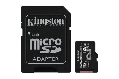 Карта памяти (Kingston 128 Гб microSDXC U1 V10 A1 (SDCS2/128GBSP)) Kingston 128 Гб microSDXC U1 V10 A1 (SDCS2/128GBSP) фото