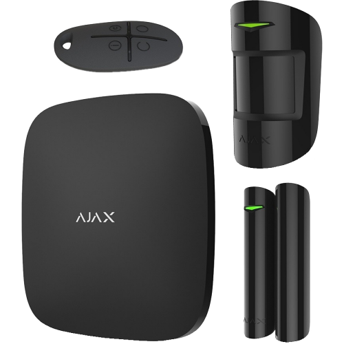 Комплект охоронної сигналізації Ajax StarterKit (Black) 20287 фото