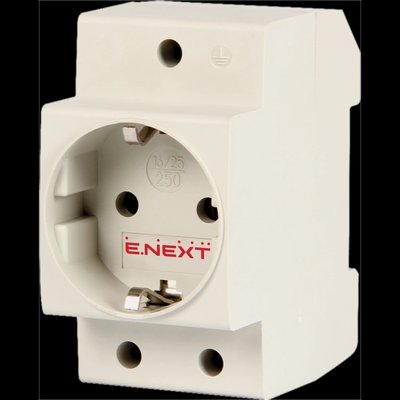 Розетка на DIN-рейку 230 В (Enext e.socket.pro.din.tms) Enext e.socket.pro.din.tms фото