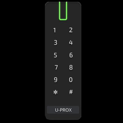 Універсальний мультиформатний зчитувач ідентифікаторів з клавіатурою та підтримкою OSDP (U-Prox SE keypad) U-Prox SE keypad фото