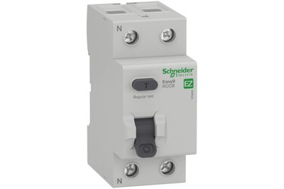 Диференційний вимикач (Schneider Electric EZ9R34225 2р 25А 30мА AC) Schneider Electric EZ9R34225 2р 25А 30мА AC фото