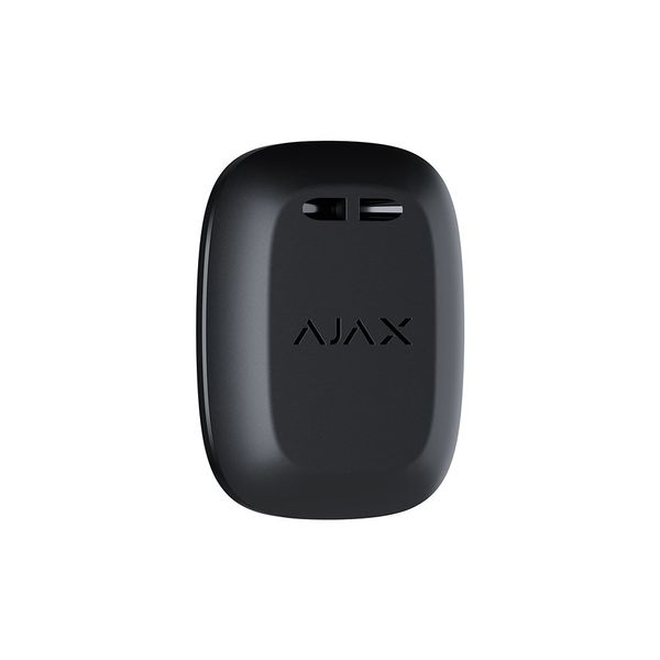 Беспроводная экстренная кнопка с продвинутой защитой от случайных нажатий Ajax DoubleButton (Black) 23002 фото
