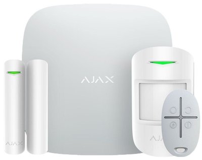 Комплект охоронної сигналізації Ajax StarterKit 2 (White) 29340 фото
