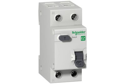 Диференційний автоматичний вимикач (Schneider Electric EZ9D34625 Easy9, 1Р+N, 25А 30мА AC) Schneider Electric EZ9D34625 Easy9, 1Р+N, 25А 30мА AC фото