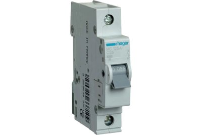 Автоматичний вимикач (Hager In=25А «C» 6kA MC125A) Hager In=25А «C» 6kA MC125A фото