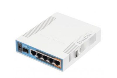 Двохдіапазонна Wi-Fi точка доступу з 5-портами Ethernet для домашнього використання (MikroTik hAP ac (RB962UiGS-5HacT2HnT)) MikroTik hAP ac (RB962UiGS-5HacT2HnT) фото