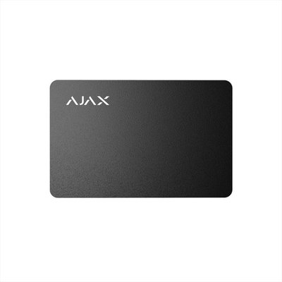 Беcконтактная карта Ajax Pass, 3 шт. (Black) 23945 фото