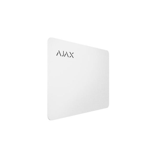 Беcконтактная карта Ajax Pass, 3 шт. (White) 23496 фото