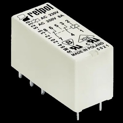 Электромагнитное реле (RELPOL RM 84-2012-35-1012 (12В)) RELPOL RM 84-2012-35-1012 (12В) фото