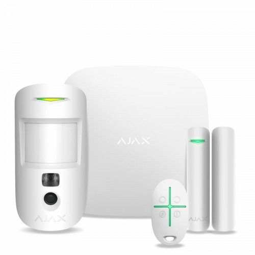 Комплект охоронної сигналізації Ajax StarterKit Cam (White) 20293 фото